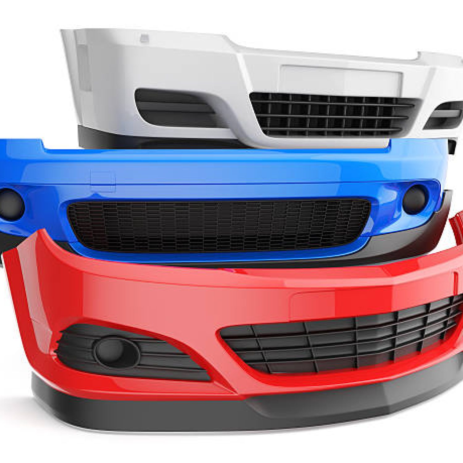 bumper bumpers isolated car auto front fender parts plastic automobile body